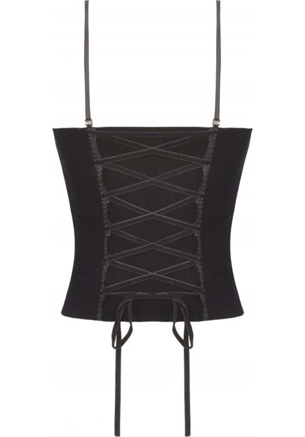 Vampira Velvet | CORSET TOP