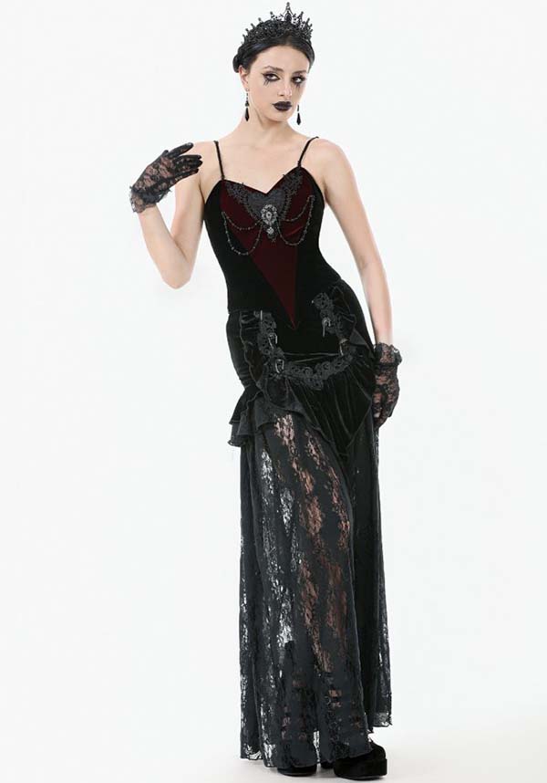Vampira Velvet | CORSET TOP