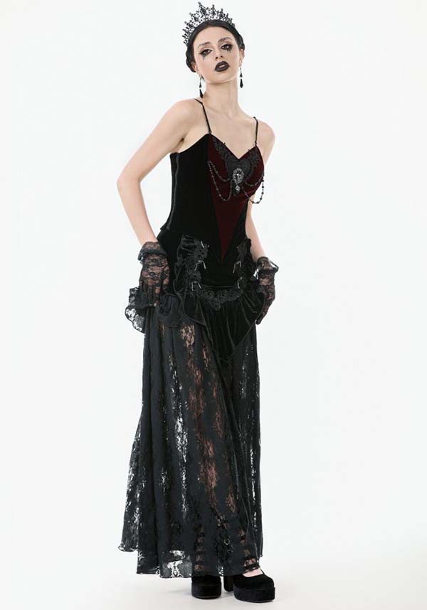 Vampira Velvet | CORSET TOP