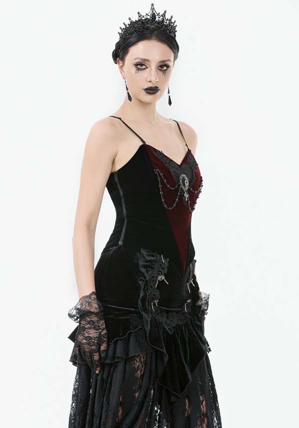 Vampira Velvet | CORSET TOP