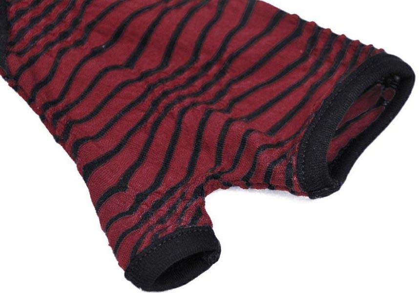 Sanguine | FINGERLESS GLOVES - Beserk - accessories, all, all ladies, clickfrenzy15-2023, cuffs, dark in love, DIL220811, discountapp, fingerless, fp, gloves and armwarmers, googleshopping, goth, gothic, grunge, ladies, ladies accessories, punk, R130922, red, red and black, sep22, Sept, stripe, striped, stripes, stripey, winter, winter clothing, winter wear, women, womens