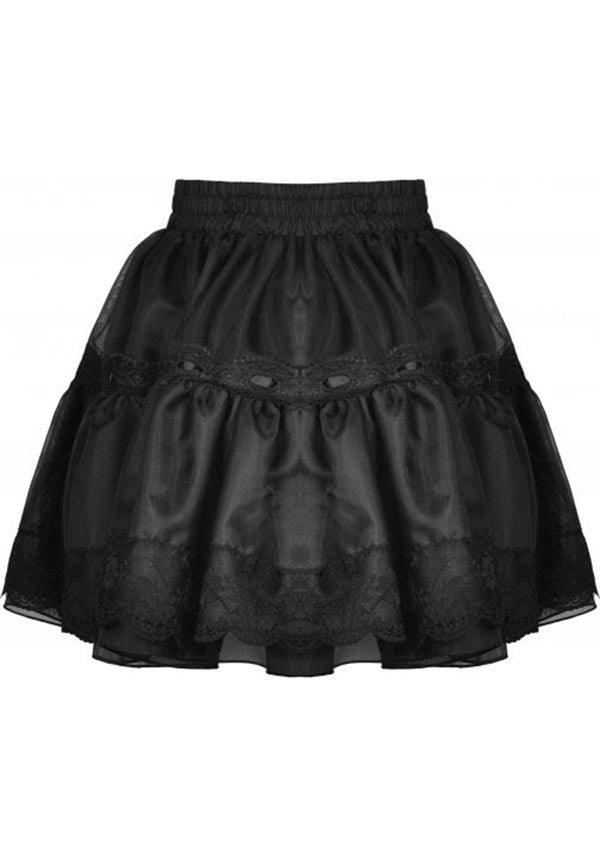 Shadow | SKIRT - Beserk - all, all clothing, all ladies clothing, black, bow, clickfrenzy15-2023, clothing, DIL220811, discountapp, flare skirt, fp, googleshopping, goth, gothic, kawaii, lace, ladies clothing, ladies skirt, lolita, mini skirt, R130922, ruffle, sep22, Sept, short skirt, skirt, skirts, women, womens, womens skirt