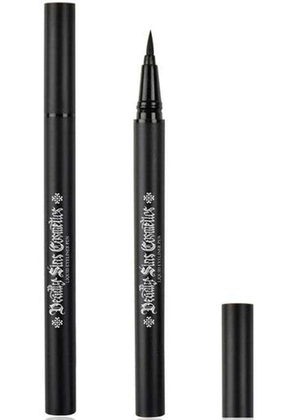 Liquid | EYELINER PEN - Beserk - all, black, cat eye, christmas cosmetics, clickfrenzy15-2023, cosmetics, cosplay, cpgstinc, cruelty free, deadly sins cosmetics, discountapp, eyeliner, eyes, fp, goth, gothic, gothic cosmetics, halloween, halloween cosmetics, halloween makeup, jul20, labelvegan, liquid eyeliner, make up, makeup, vegan