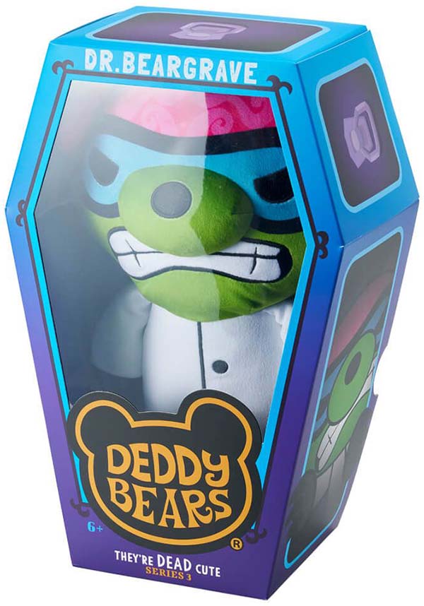Dr. Beargrave | LARGE COFFIN PLUSH*