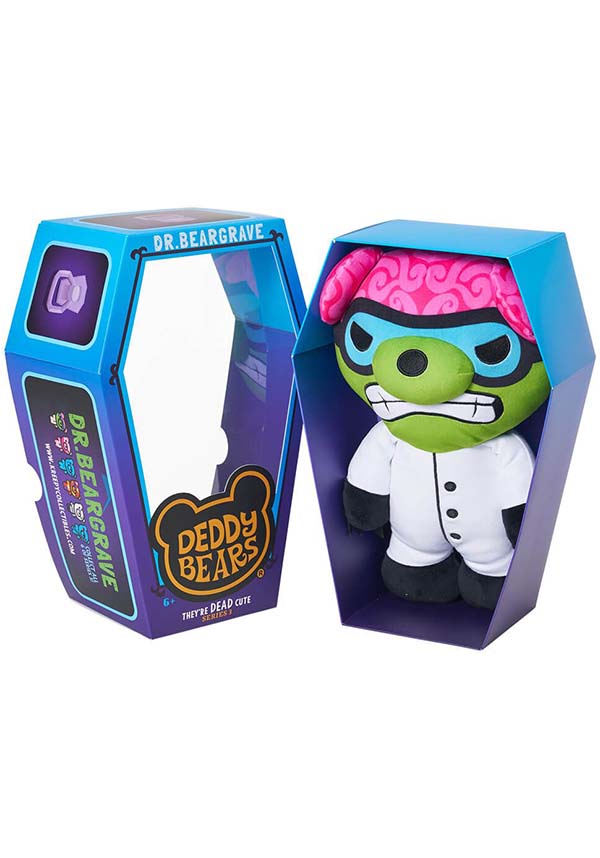 Dr. Beargrave | LARGE COFFIN PLUSH*
