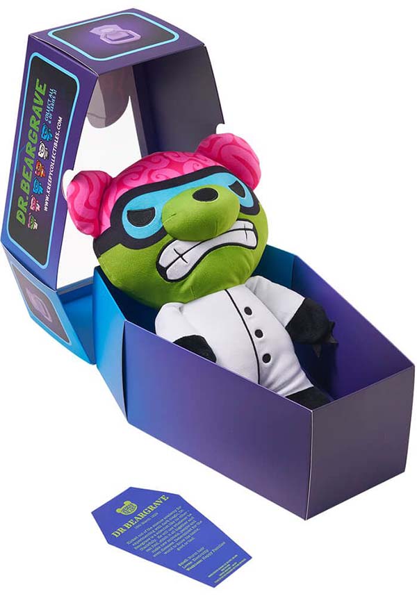Dr. Beargrave | LARGE COFFIN PLUSH*