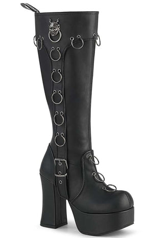 CHARADE-211 [Black] | PLATFORM BOOTS [PREORDER]