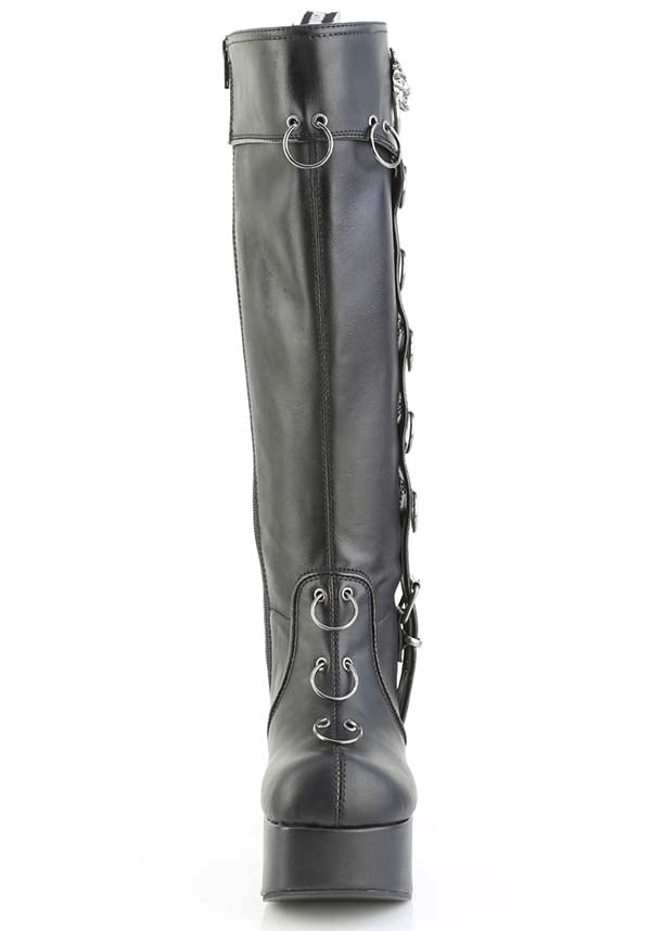 CHARADE-211 [Black] | PLATFORM BOOTS [PREORDER]