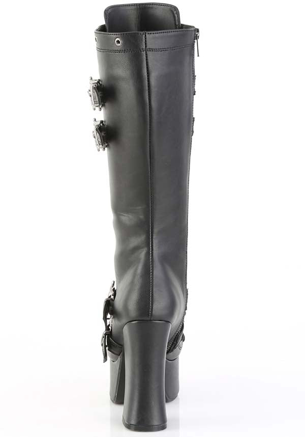 CHARADE-230 [Black] | PLATFORM BOOTS [PREORDER]