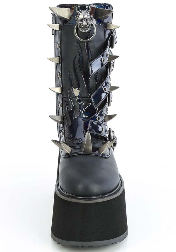 DAMNED-156 [Black] | PLATFORM BOOTS [PREORDER]