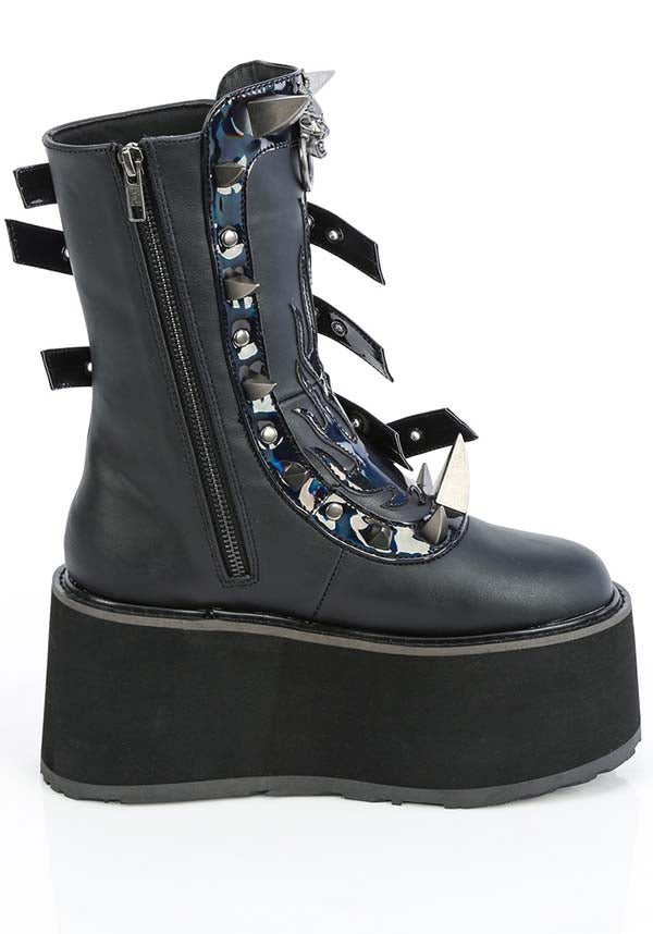 DAMNED-156 [Black] | PLATFORM BOOTS [PREORDER]