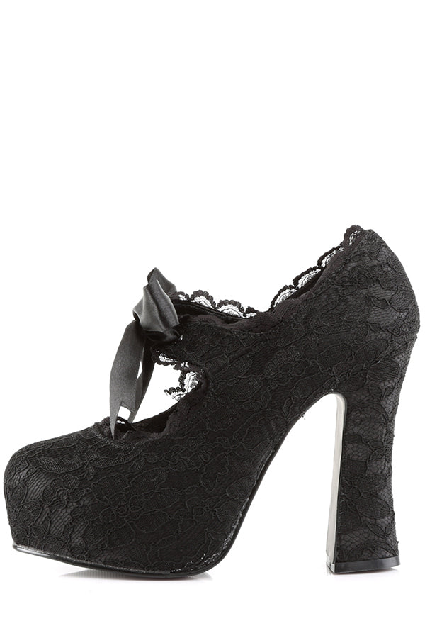 DEMON-11 [Black Lace] | HEELS [PREORDER]