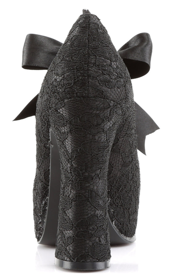 DEMON-11 [Black Lace] | HEELS [PREORDER]