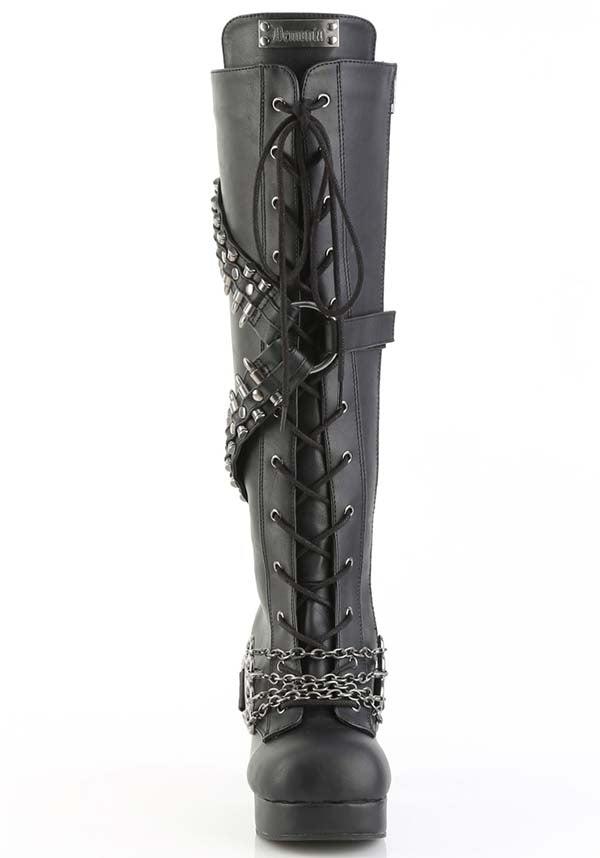 GOTHIKA-108 [Black] | PLATFORM BOOTS [PREORDER]