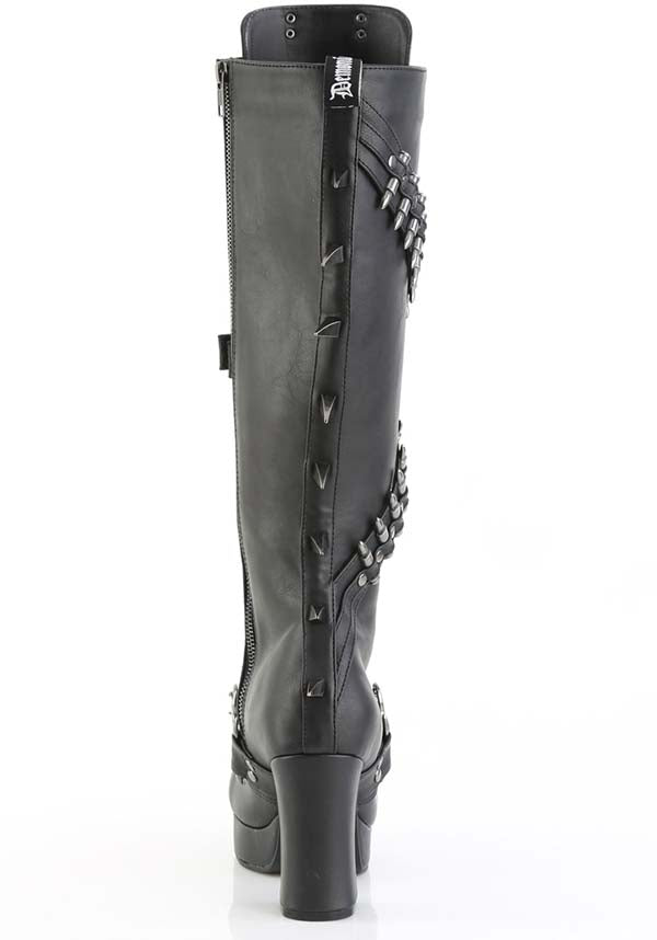 GOTHIKA-108 [Black] | PLATFORM BOOTS [PREORDER]