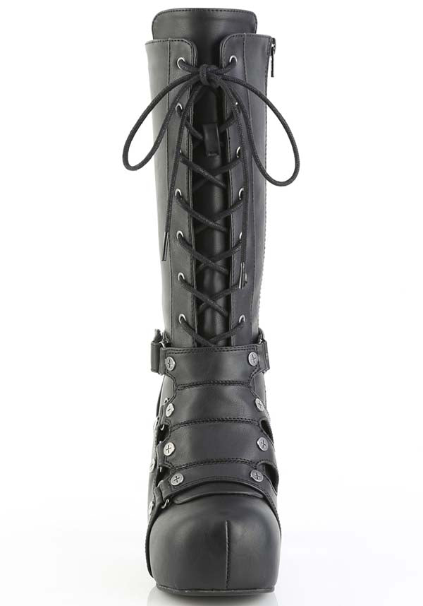 GOTHIKA-152 [Black] | PLATFORM BOOTS [PREORDER]