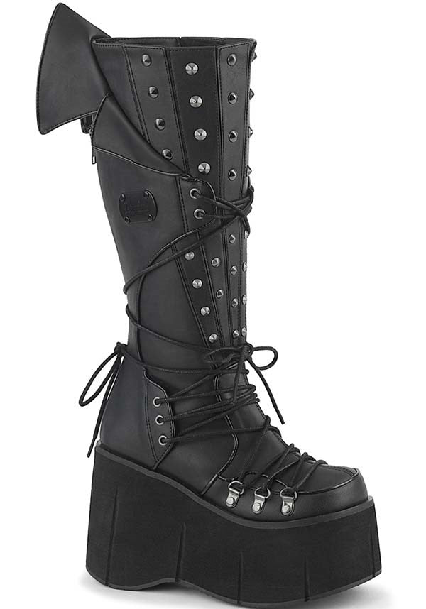 KERA-203 [Black] | PLATFORM BOOTS [PREORDER]