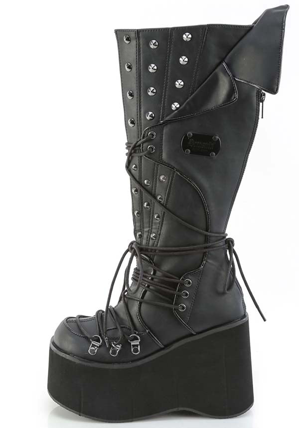 KERA-203 [Black] | PLATFORM BOOTS [PREORDER]