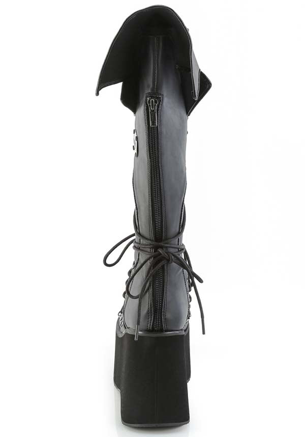 KERA-203 [Black] | PLATFORM BOOTS [PREORDER]