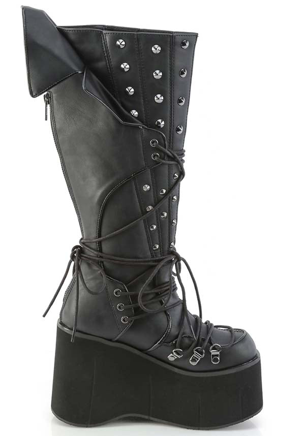 KERA-203 [Black] | PLATFORM BOOTS [PREORDER]