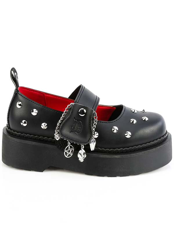 DEMONIA REBEL-01 [Black] | PLATFORMS [PREORDER] - PLATFORMS - Detail 2