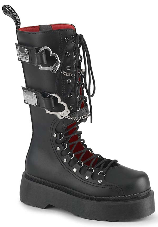 REBEL-100 [Black] | BOOTS [PREORDER]