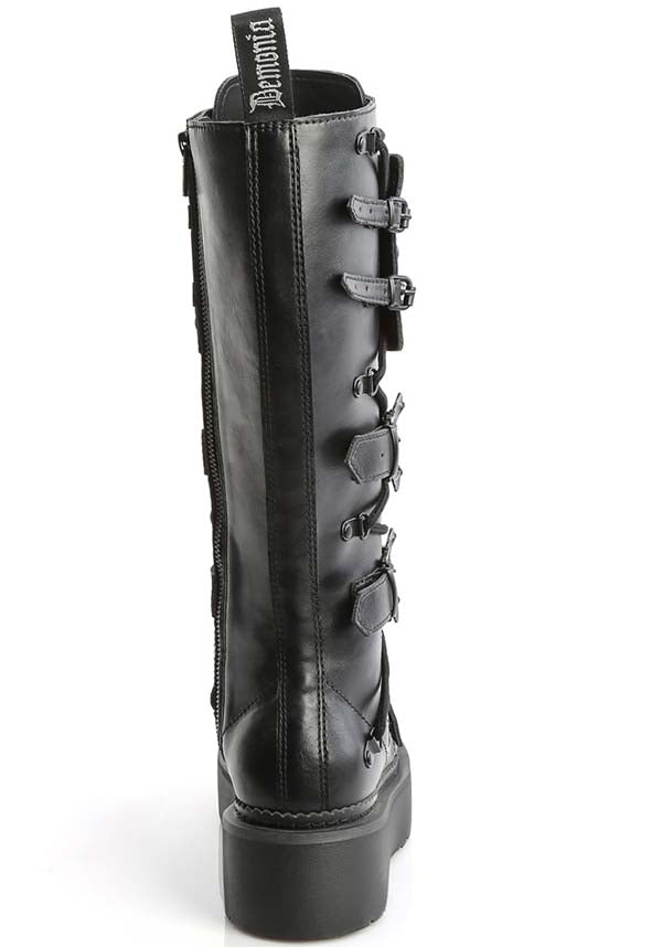 DEMONIA REBEL-200 [Black] | BOOTS [PREORDER] - BOOTS - Detail 3
