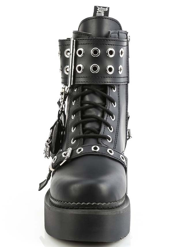 REBEL-52 [Black] | BOOTS [PREORDER]