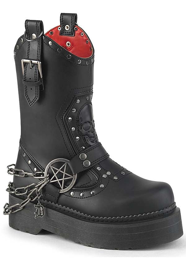 REBEL-56 [Black] | BOOTS [PREORDER]