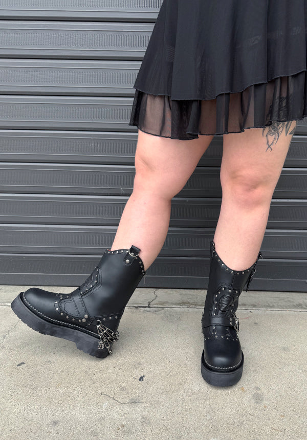REBEL-56 [Black] | BOOTS [PREORDER]