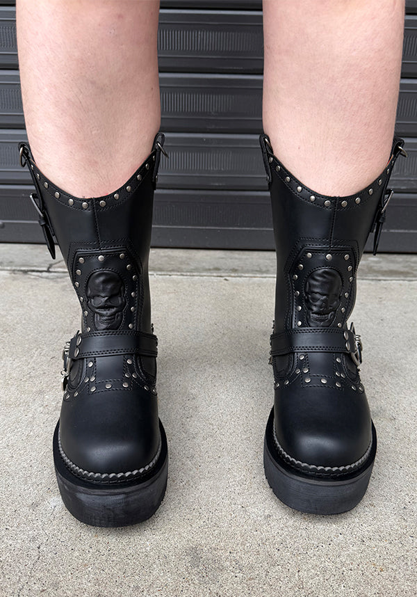 REBEL-56 [Black] | BOOTS [PREORDER]
