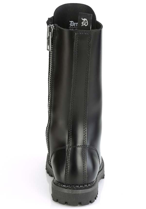 RIOT-14 [Black Leather] | BOOTS [PREORDER]