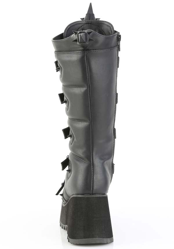 SCENE-157 [Black] | PLATFORM BOOTS [PREORDER] | DEMONIA B