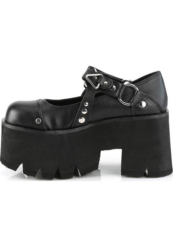 ASHES-33 [Black] | PLATFORM HEELS [PREORDER] - Beserk - all, all ladies, black, clickfrenzy15-2023, demonia, demonia shoes, discountapp, fp, goth, gothic, heels, heels [preorder], labelpreorder, labelvegan, ladies, platform, platform heels, platforms, platforms [preorder], ppo, preorder, shoes, vegan