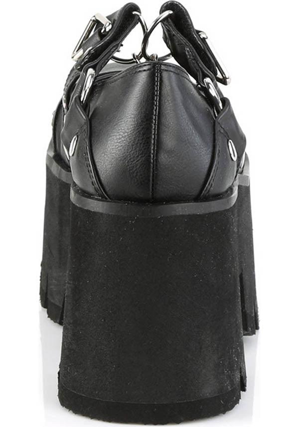 ASHES-33 [Black] | PLATFORM HEELS [PREORDER] - Beserk - all, all ladies, black, clickfrenzy15-2023, demonia, demonia shoes, discountapp, fp, goth, gothic, heels, heels [preorder], labelpreorder, labelvegan, ladies, platform, platform heels, platforms, platforms [preorder], ppo, preorder, shoes, vegan