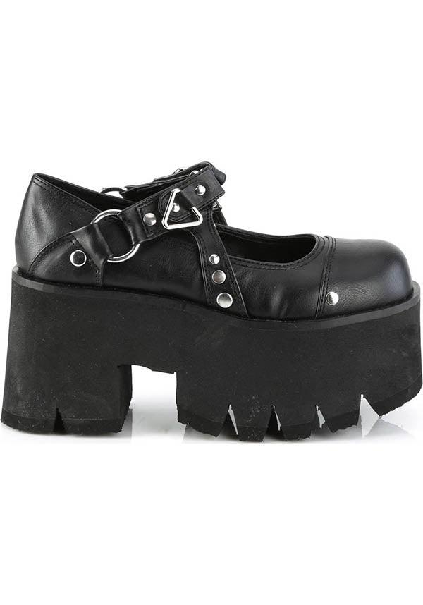 ASHES-33 [Black] | PLATFORM HEELS [PREORDER] - Beserk - all, all ladies, black, clickfrenzy15-2023, demonia, demonia shoes, discountapp, fp, goth, gothic, heels, heels [preorder], labelpreorder, labelvegan, ladies, platform, platform heels, platforms, platforms [preorder], ppo, preorder, shoes, vegan