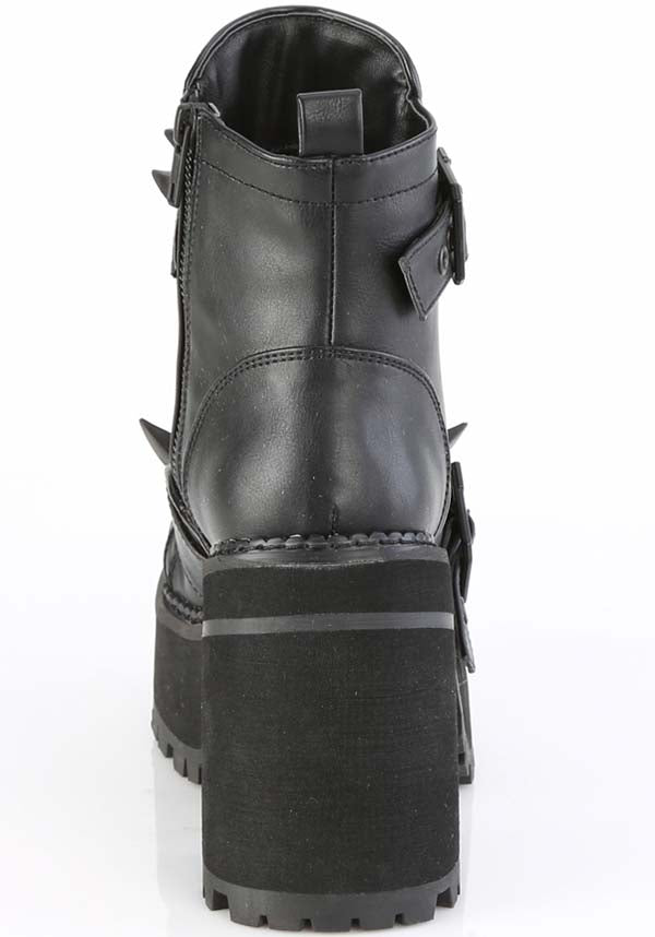 ASSAULT-72 [Black] | PLATFORM BOOTS [PREORDER]*