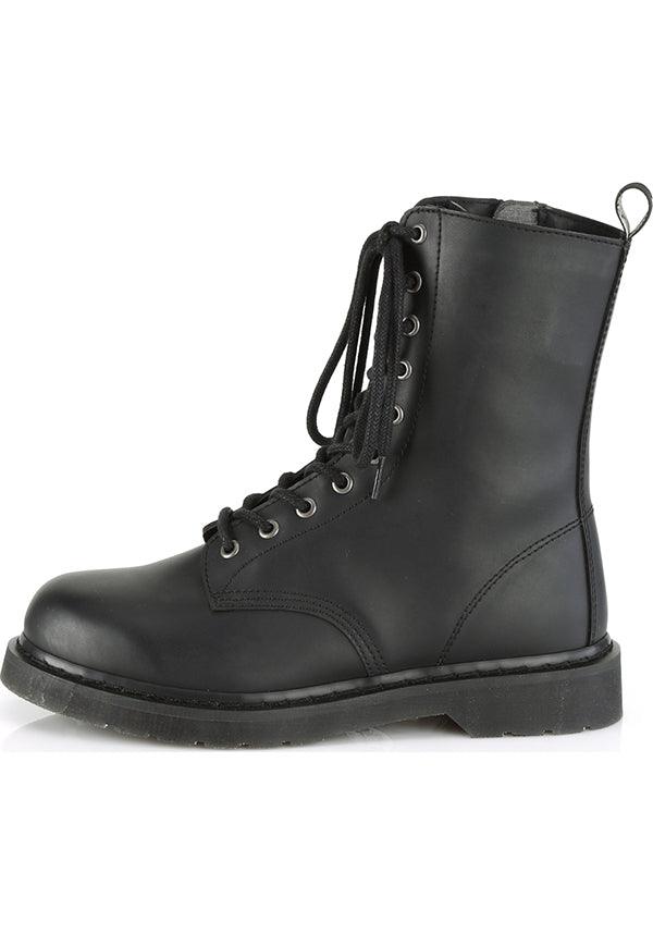 BOLT-200 [Black] | BOOTS [PREORDER] - Beserk - all, ankle boots, black, boots, boots [preorder], clickfrenzy15-2023, dec18, discountapp, flats, flats [preorder], fp, labelpreorder, labelvegan, long boots, mens shoes, mid calf boots, pleaserimageupdated, ppo, preorder, shoes, vegan