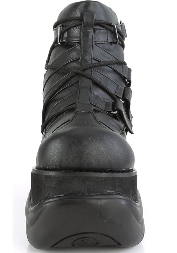 BOXER-13 [Black] | PLATFORMS [PREORDER] - Beserk - all, ankle boots, black, boot, boots, boots [preorder], clickfrenzy15-2023, cyber, demonia, demonia shoes, discountapp, fp, goth, gothic, grunge, jul19, labelpreorder, labelvegan, men, mens shoes, platform, platforms, platforms [preorder], ppo, preorder, punk, shoes, sneaker, sneakers, techwear, trainers, vegan