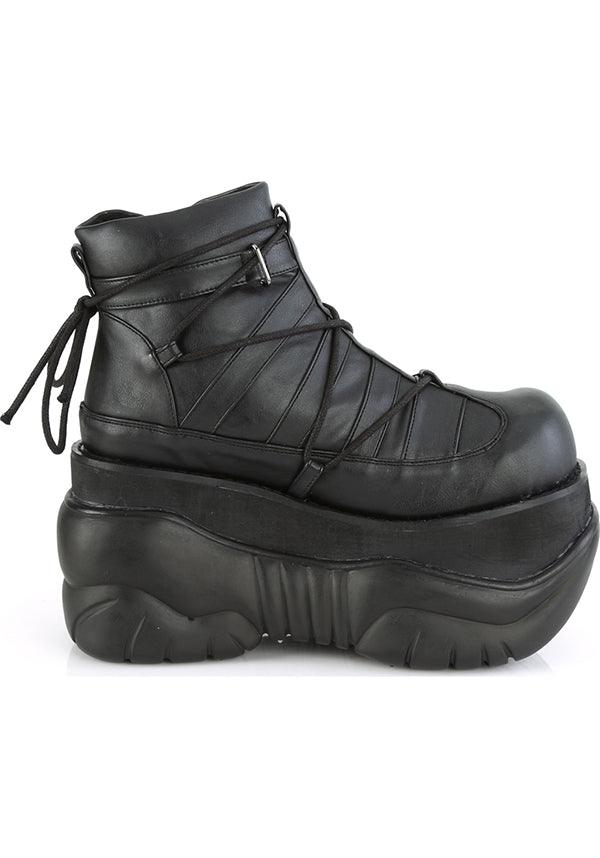 BOXER-13 [Black] | PLATFORMS [PREORDER] - Beserk - all, ankle boots, black, boot, boots, boots [preorder], clickfrenzy15-2023, cyber, demonia, demonia shoes, discountapp, fp, goth, gothic, grunge, jul19, labelpreorder, labelvegan, men, mens shoes, platform, platforms, platforms [preorder], ppo, preorder, punk, shoes, sneaker, sneakers, techwear, trainers, vegan