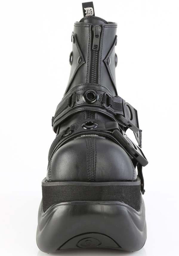 BOXER-60 [Black] | PLATFORM BOOTS [PREORDER] | DEMONIA BOOTS