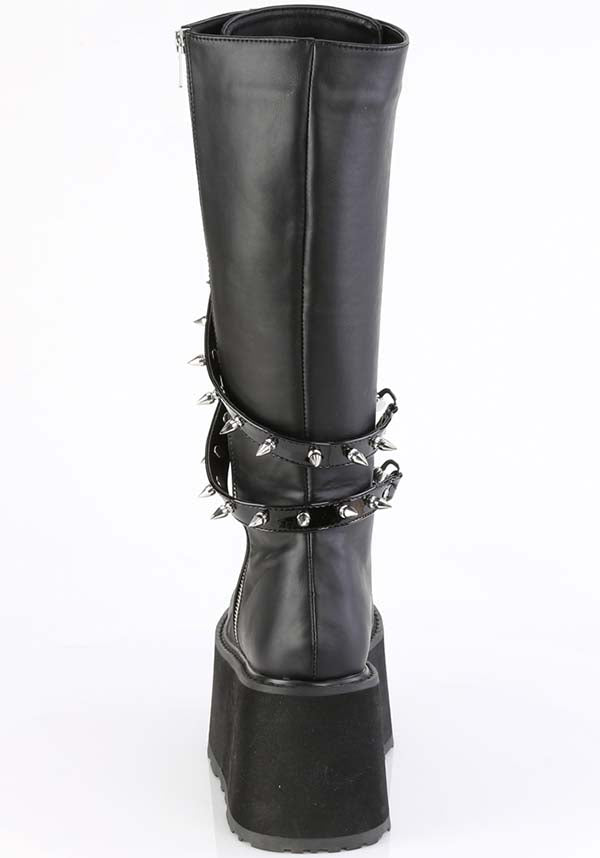 DAMNED-220 [Black] | PLATFORM BOOTS [PREORDER]*