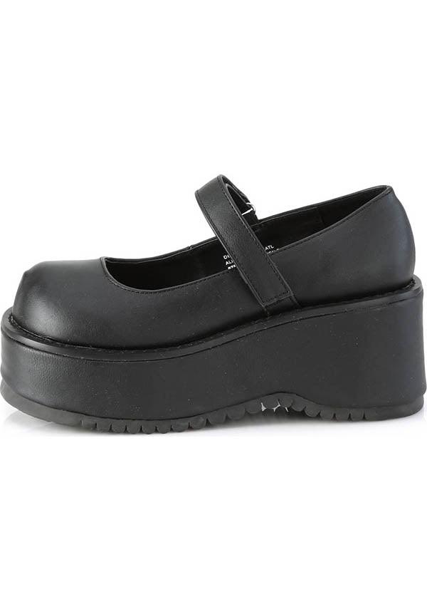 DOLLIE-01 [Black] | PLATFORMS [PREORDER] - Beserk - all, black, clickfrenzy15-2023, demonia, demonia shoes, discountapp, fp, labelpreorder, labelvegan, office, platforms, platforms [preorder], ppo, preorder, shoes, vegan, work