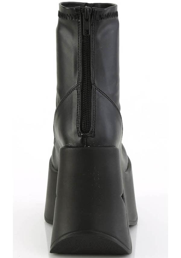 DYNAMITE-100 [Black] | PLATFORM BOOTS [PREORDER] - Beserk - all, ankle boots, black, boots, boots [preorder], clickfrenzy15-2023, demonia, demonia shoes, discountapp, fp, goth, gothic, labelpreorder, platform boots, platforms, platforms [preorder], ppo, preorder, shoes, star