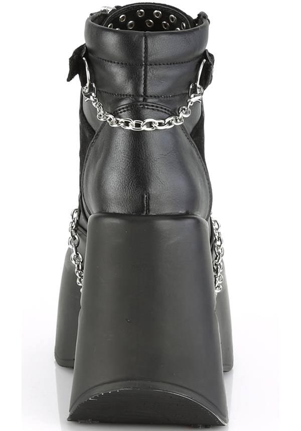 DYNAMITE-101 [Black] | PLATFORMS [PREORDER] - Beserk - all, black, boots, boots [preorder], clickfrenzy15-2023, demonia, demonia shoes, discountapp, fp, labelpreorder, labelvegan, ladies, nov18, platforms, platforms [preorder], pleaserimageupdated, ppo, preorder, shoes, vegan