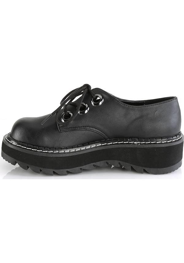 LILITH-99 [Black] | PLATFORMS [PREORDER] - Beserk - all, black, boots, clickfrenzy15-2023, demonia, demonia shoes, discountapp, flats, flats [preorder], fp, jun18, labelpreorder, labelvegan, platforms, platforms [preorder], pleaserimageupdated, ppo, preorder, school, shoes, vegan