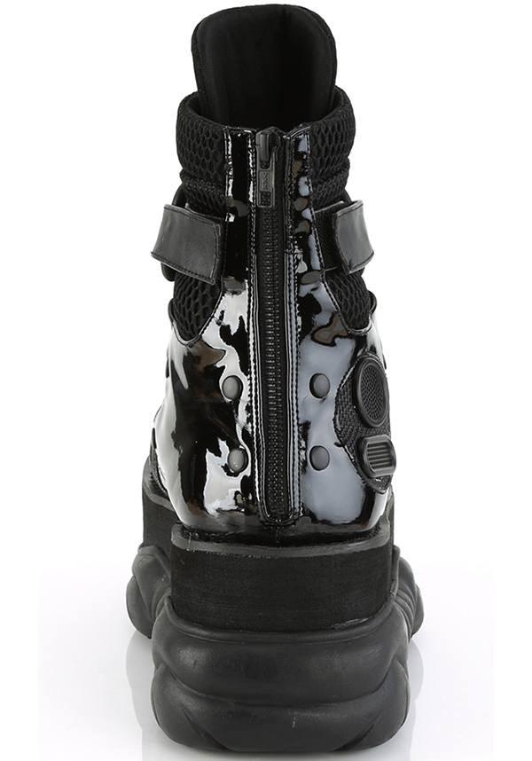 NEPTUNE-126 [Black] | PLATFORM BOOTS [PREORDER] - Beserk - all, black, boots, boots [preorder], clickfrenzy15-2023, demonia, demonia shoes, discountapp, fp, labelpreorder, labelvegan, nov18, platforms, platforms [preorder], pleaserimageupdated, ppo, preorder, shoes, techwear, vegan