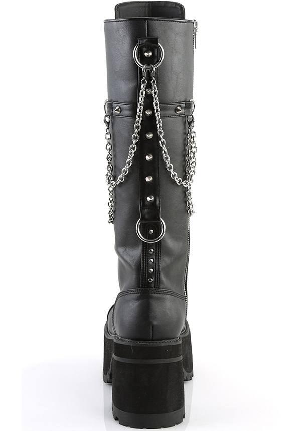 RANGER-303 [Black] | PLATFORM BOOTS [PREORDER] - Beserk - 01062020, all, black, boots, boots [preorder], clickfrenzy15-2023, demonia, discountapp, fp, goth, gothic, labelpreorder, labelvegan, mens shoes, pleaserimageupdated, ppo, preorder, shoes, vegan
