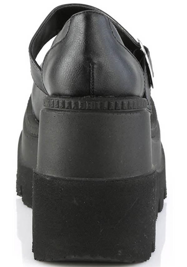 Demonia SHAKER-23 [Black] - Close Up