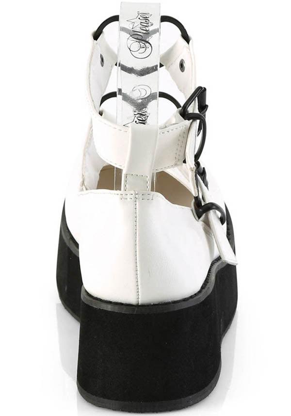 SPRITE-02 [White] | PLATFORMS [PREORDER] - Beserk - all, clickfrenzy15-2023, cosplay, demonia, demonia shoes, discountapp, fp, harajuku, heart, kawaii, labelpreorder, labelvegan, lolita, mary jane, mary janes, platform, platforms, platforms [preorder], ppo, preorder, shoes, valentines, vegan, white